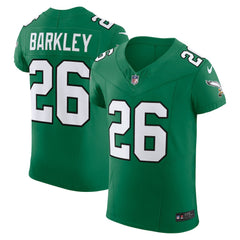 Saquon Barkley Philadelphia Eagles Alternate Vapor F.U.S.E. Elite Jersey - Kelly Green - Nike