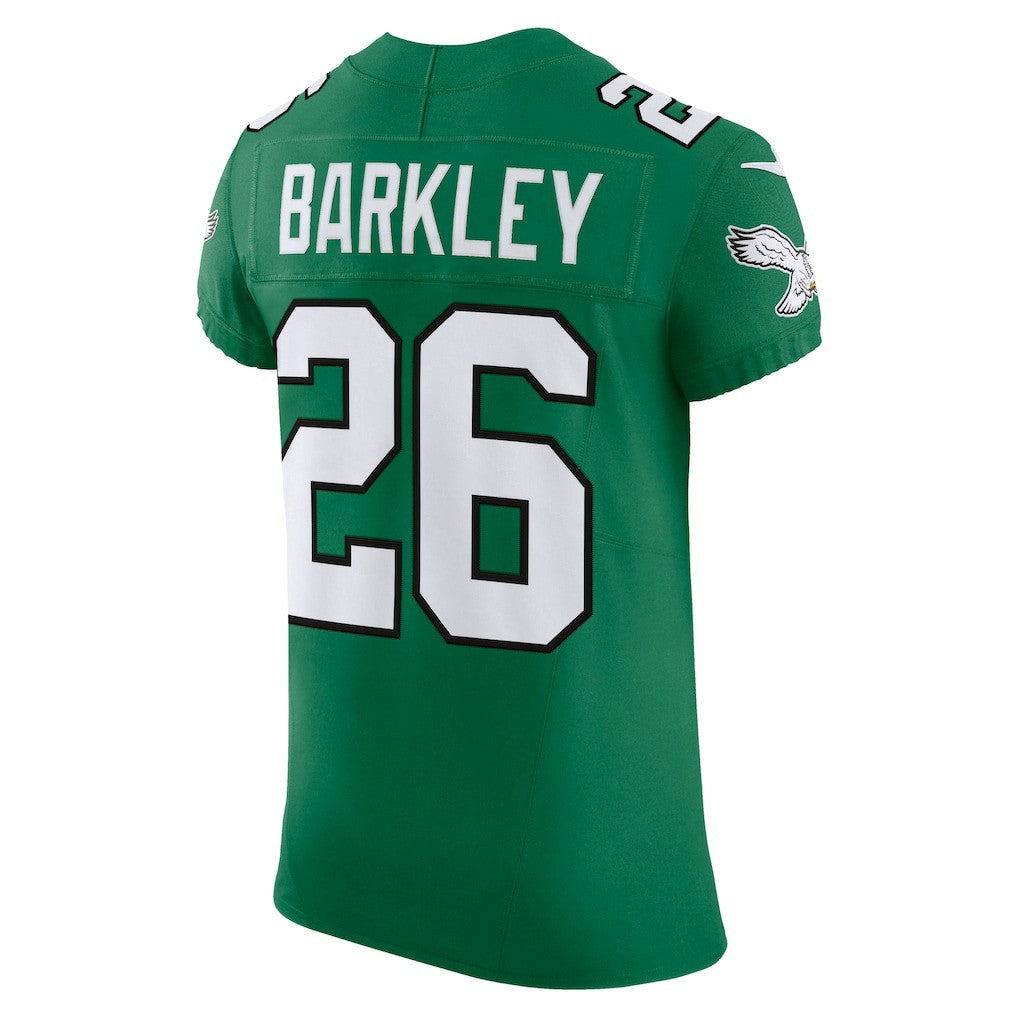 Saquon Barkley Philadelphia Eagles Alternate Vapor F.U.S.E. Elite Jersey - Kelly Green - Nike