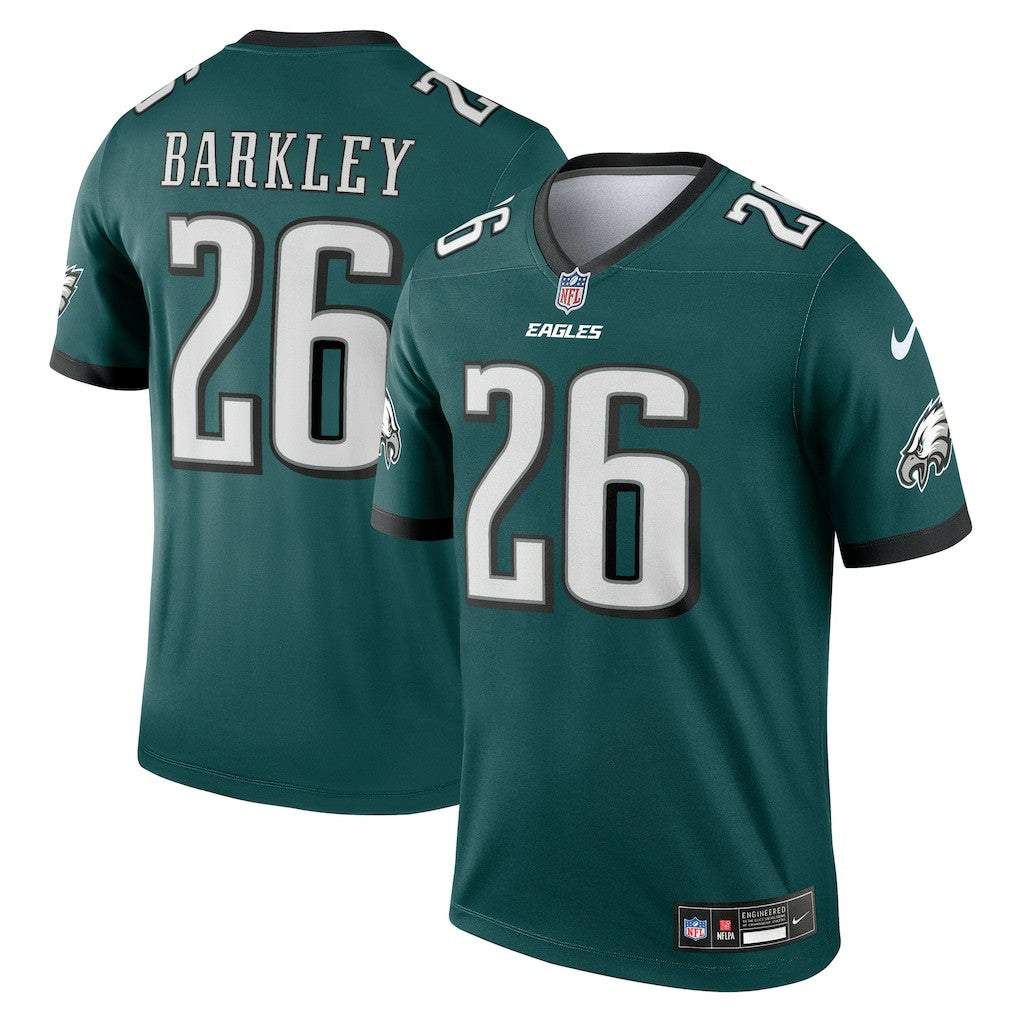 Saquon Barkley Philadelphia Eagles Legend Player Performance Top - Midnight Green - Nike