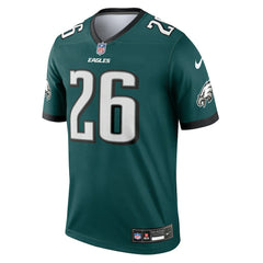 Saquon Barkley Philadelphia Eagles Legend Player Performance Top - Midnight Green - Nike