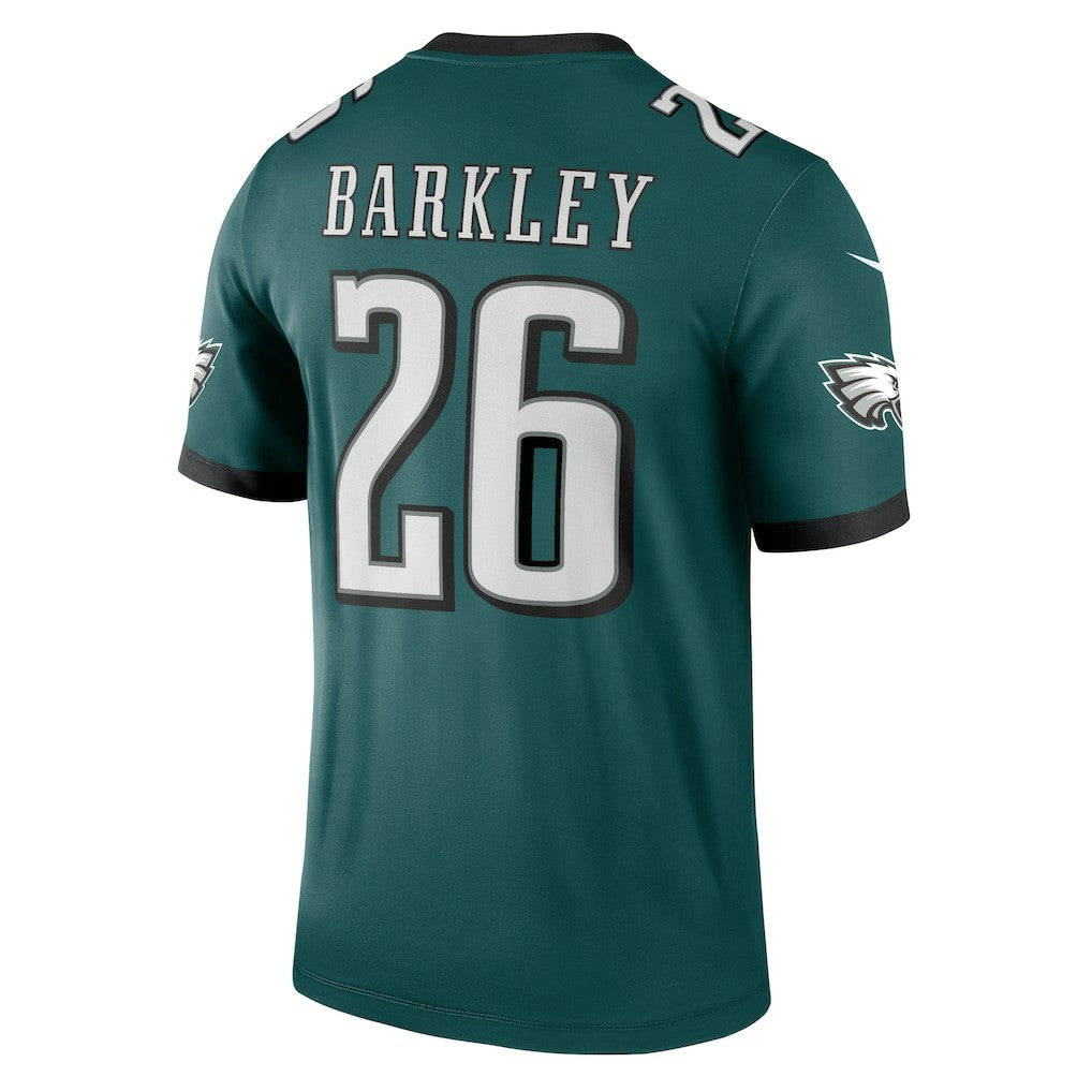 Saquon Barkley Philadelphia Eagles Legend Player Performance Top - Midnight Green - Nike