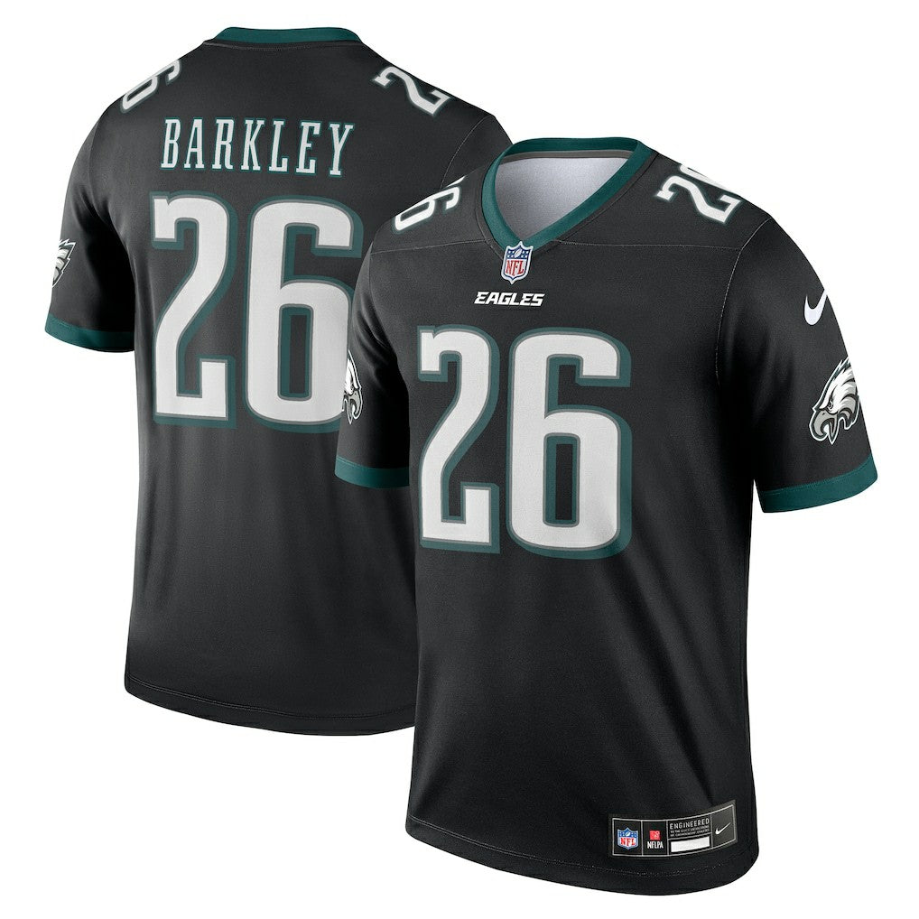 Saquon Barkley Philadelphia Eagles Legend Player Performance Top - Black - Nike