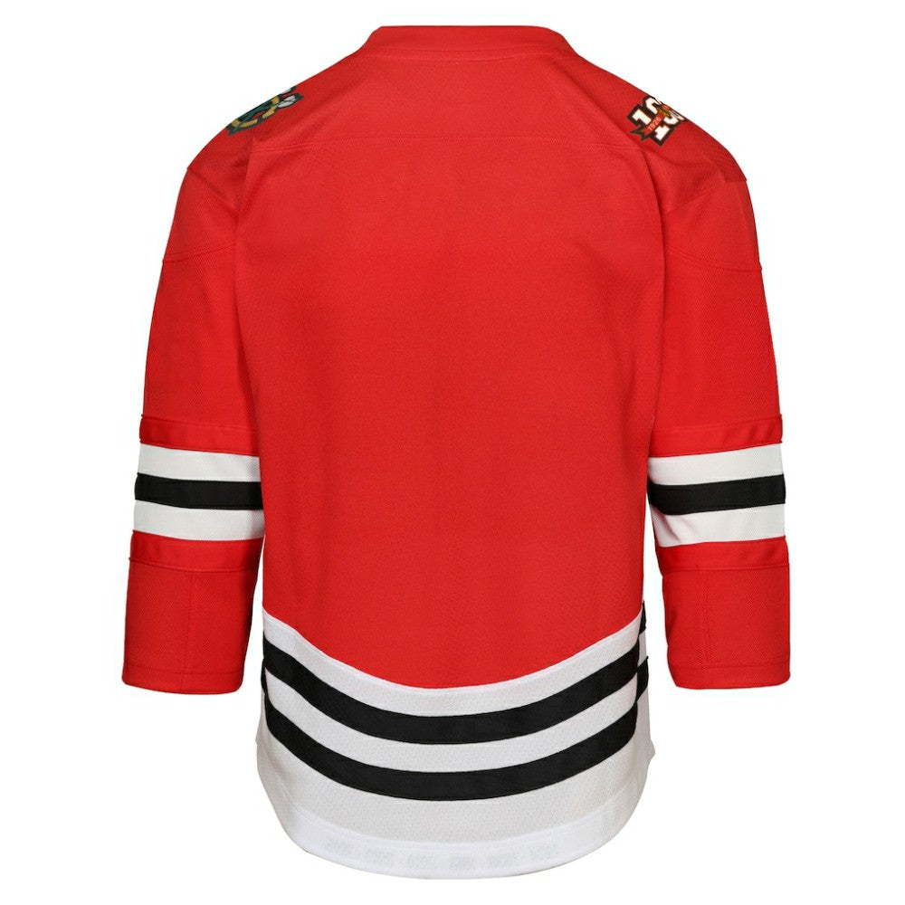Chicago Blackhawks Youth Centennial Replica Jersey - Red | NHL Clearance