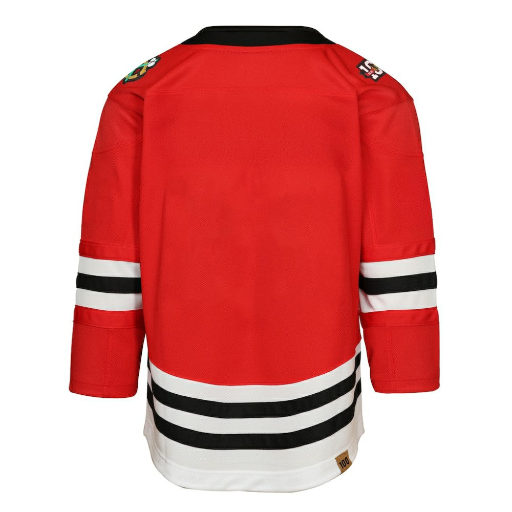 Chicago Blackhawks Youth Centennial Premier Jersey - Red | NHL Lifestyle