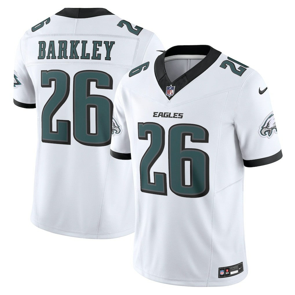 Saquon Barkley Philadelphia Eagles Vapor F.U.S.E. Limited Jersey - White - Nike