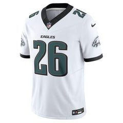 Saquon Barkley Philadelphia Eagles Vapor F.U.S.E. Limited Jersey - White - Nike