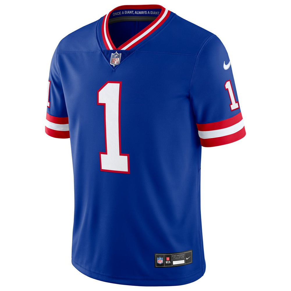 Malik Nabers New York Giants Alternate 2 Legacy Vapor Untouchable Limited Jersey - Royal - Nike