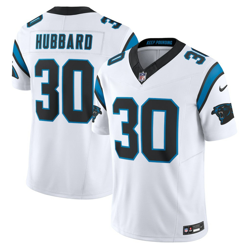 Chuba Hubbard Carolina Panthers Vapor F.U.S.E. Limited Jersey - White - Nike