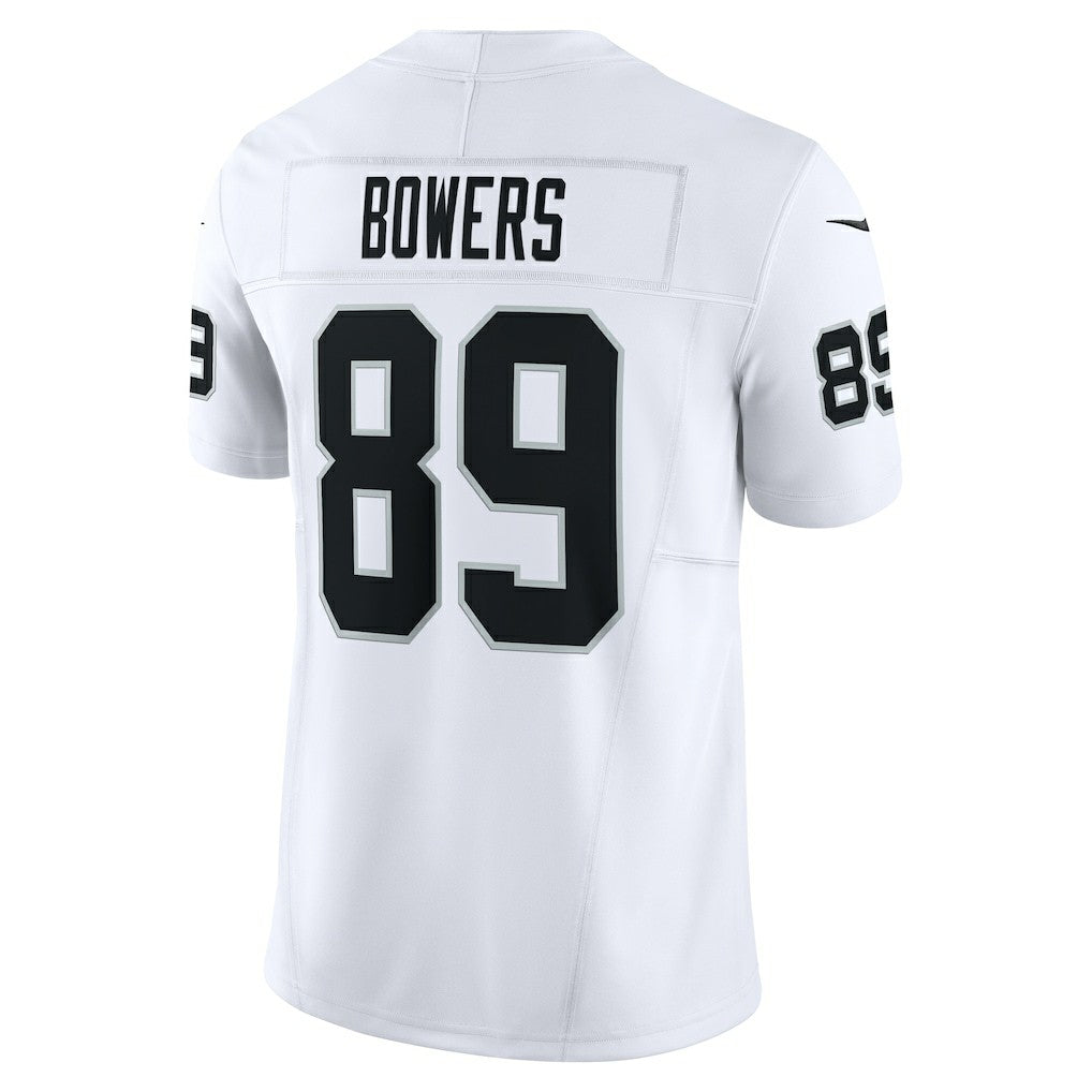 Brock Bowers Las Vegas Raiders Vapor F.U.S.E. Limited Jersey - White - Nike