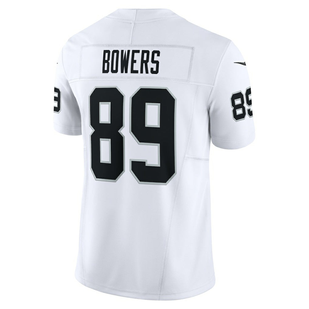 Brock Bowers Las Vegas Raiders Vapor F.U.S.E. Limited Jersey - White - Nike