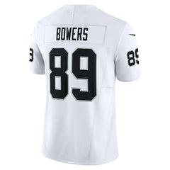 Brock Bowers Las Vegas Raiders Vapor F.U.S.E. Limited Jersey - White - Nike