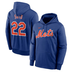 Juan Soto New York Mets Nike Name & Number Pullover Hoodie Discount