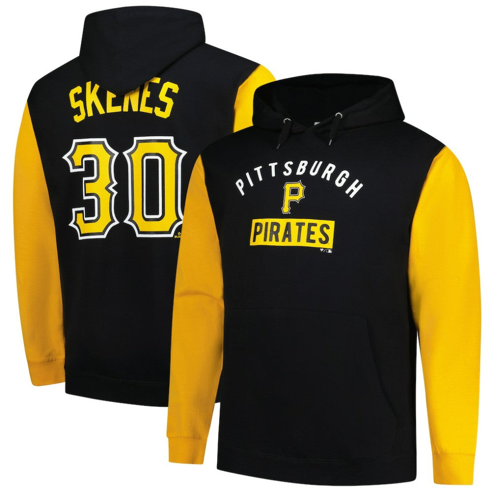 Paul Skenes Pittsburgh Pirates Profile Big & Tall Fleece Pullover Hoodie Sale