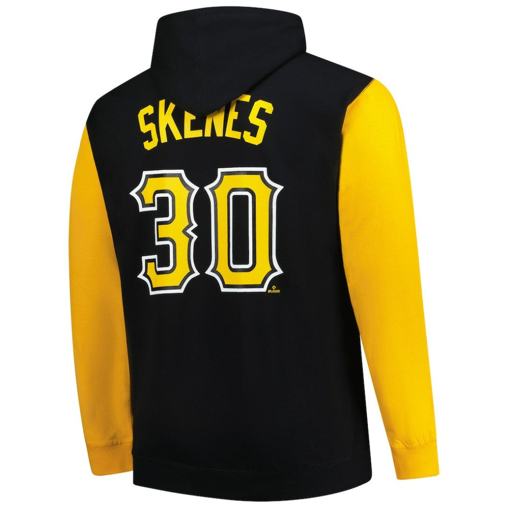 Paul Skenes Pittsburgh Pirates Profile Big & Tall Fleece Pullover Hoodie Sale