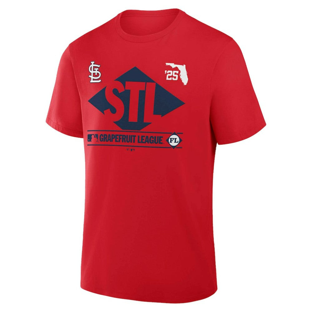St. Louis Cardinals Fanatics 2025 Spring Training Grapefruit League True Icon T-Shirt Outlet