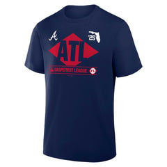 Atlanta Braves Fanatics 2025 Spring Training Grapefruit League True Icon T-Shirt Online
