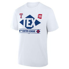 Texas Rangers Fanatics 2025 Spring Training Cactus League True Icon T-Shirt  Discount