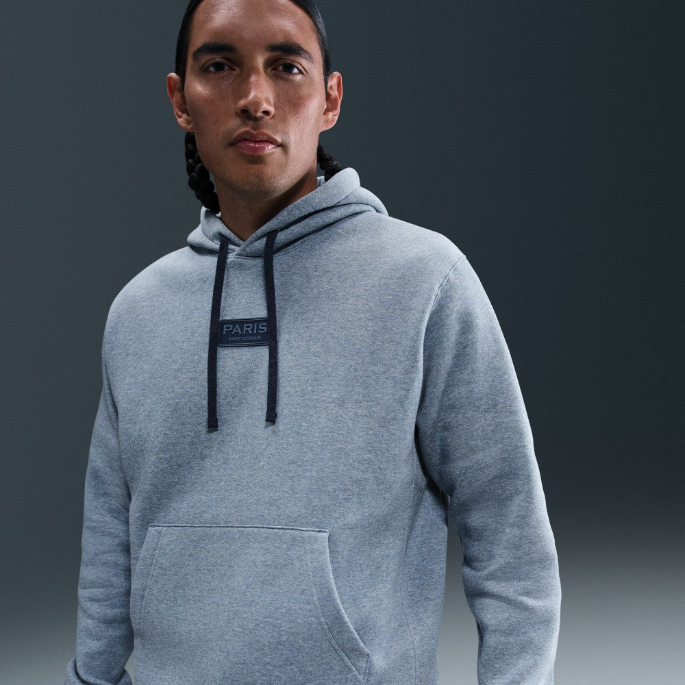 Nike - Paris Saint-Germain Club Pullover Hoodie - Heather Navy