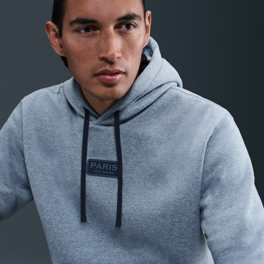 Nike - Paris Saint-Germain Club Pullover Hoodie - Heather Navy