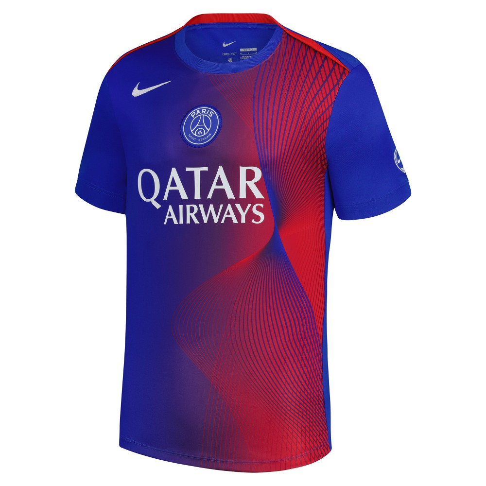 Nike - Paris Saint-Germain Third 2025/26 Academy Pro Pre-Match Top - Royal