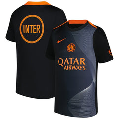 Nike - Inter Milan Youth 2025/26 Third Academy Pro Pre-Match Dri-Fit Top - Black