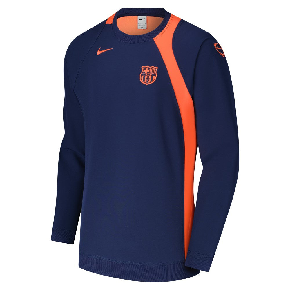 Nike - Barcelona Third 2025/26 T90 Pullover Sweatshirt - Navy