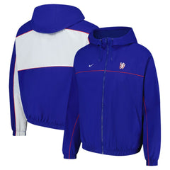 Nike - Chelsea Club Futura Full-Zip Hoodie Jacket - Blue