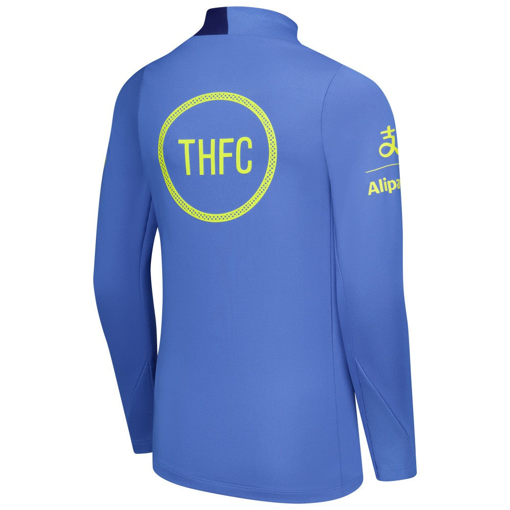 Nike - Tottenham Hotspur Youth 2025/26 Strike Drill Quarter-Zip Dri-FIT Long Sleeve Top - Blue