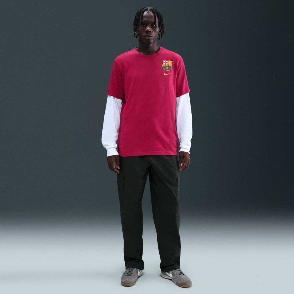 Nike - Barcelona Crest T-Shirt - Red