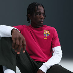 Nike - Barcelona Crest T-Shirt - Red
