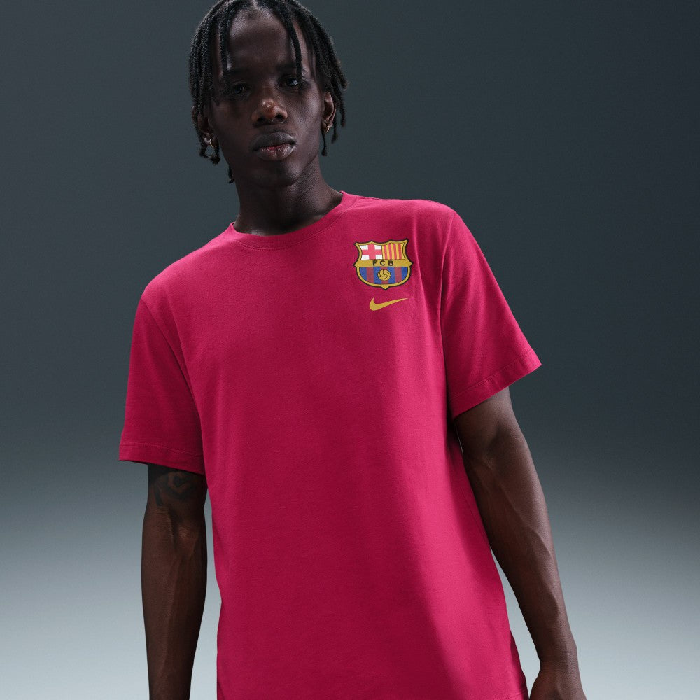 Nike - Barcelona Crest T-Shirt - Red