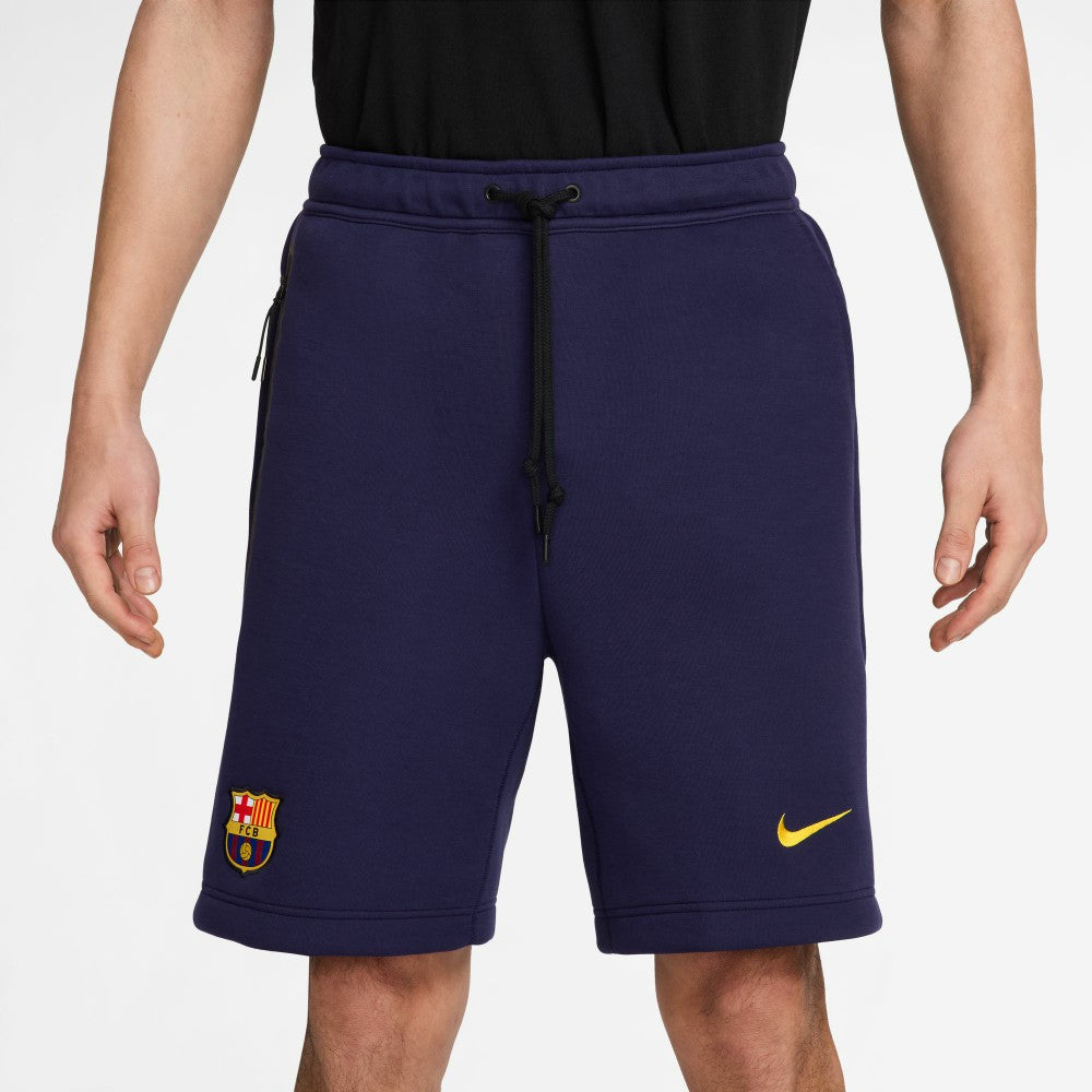 Nike - Barcelona Tech Fleece Shorts - Purple