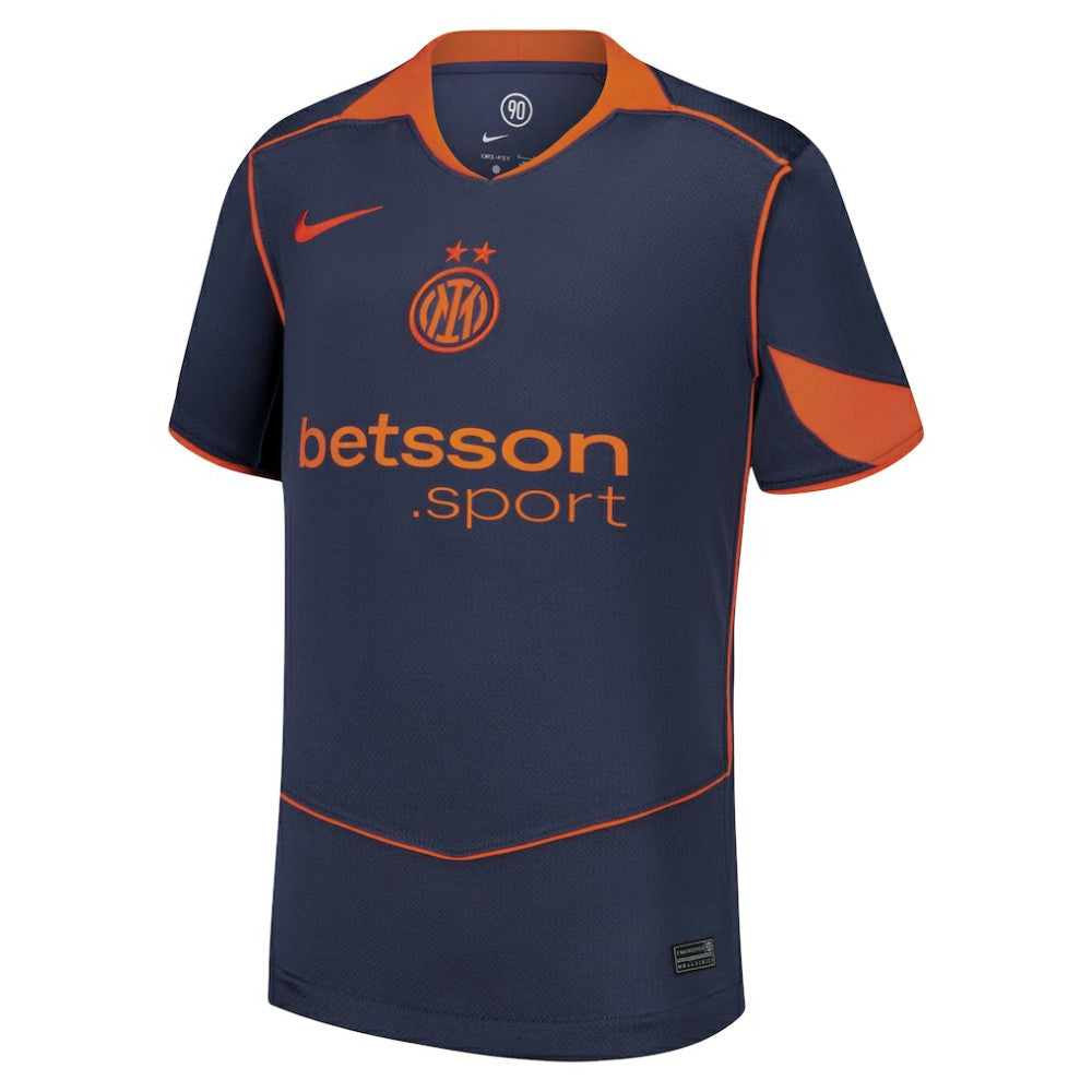 Nike - Inter Milan Youth 2025/26 Third Replica Jersey - Blue
