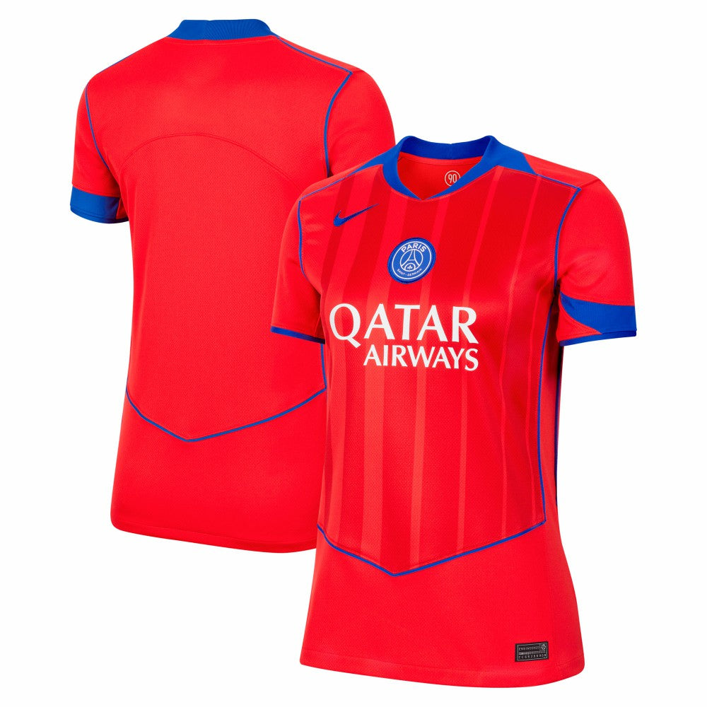 Nike - Paris Saint-Germain Women's 2025/26 Third Replica Jersey - Red