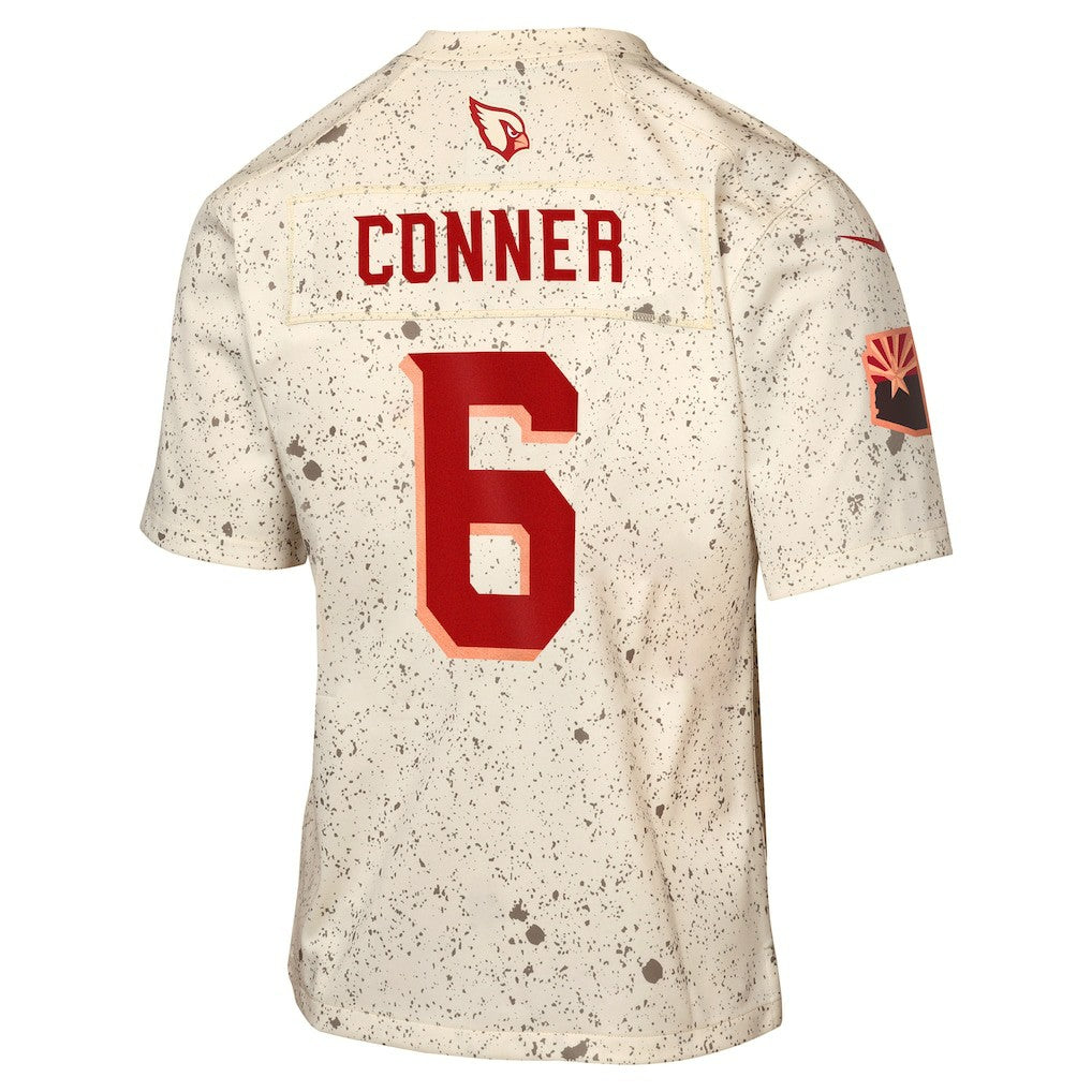 James Conner Arizona Cardinals Youth 2025 Rivalries Collection Game Jersey - Natural - Nike