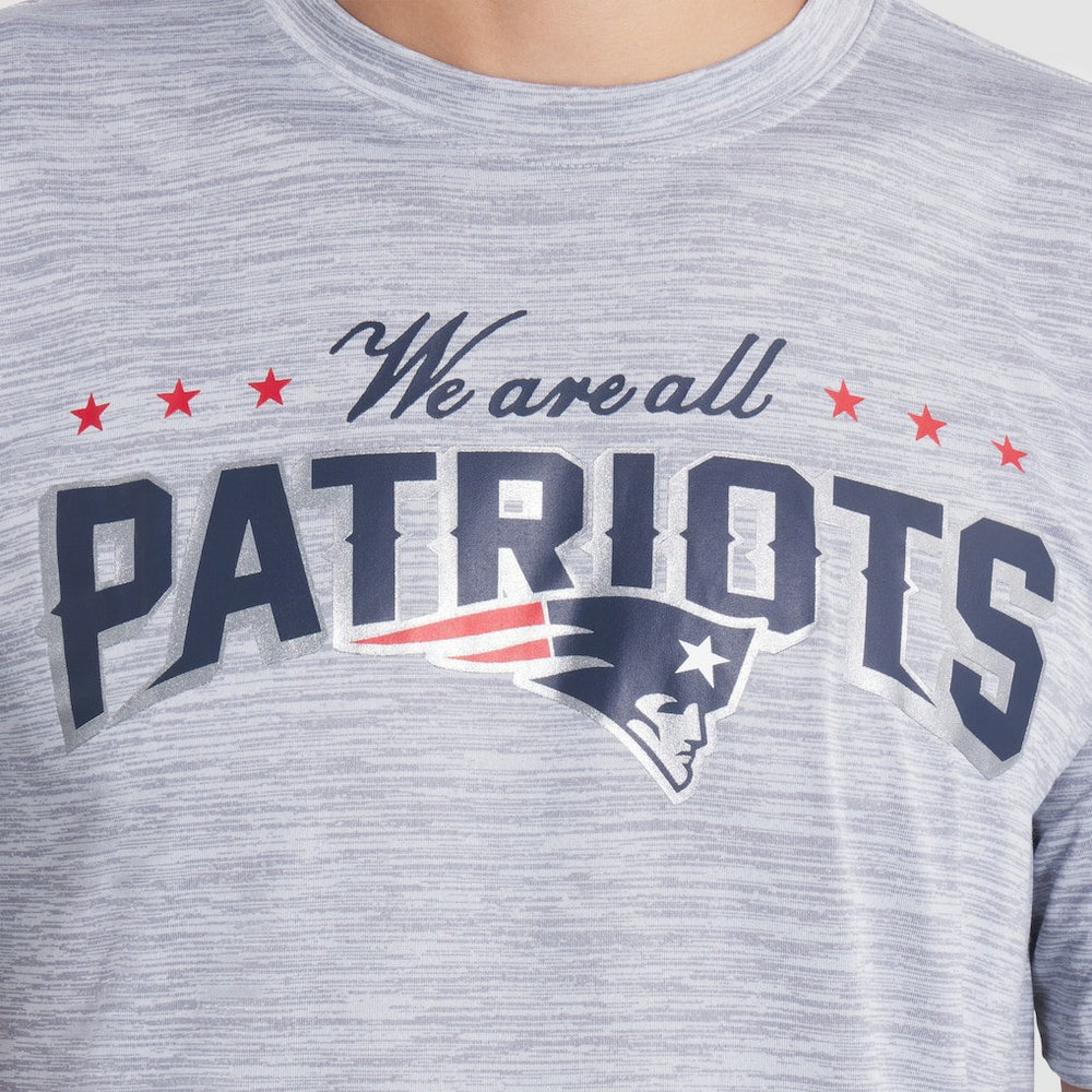 New England Patriots 2025 Rivalries Collection Sideline Velocity Dri-FIT T-Shirt - Silver - Nike