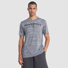 Seattle Seahawks 2025 Rivalries Collection Sideline Velocity Dri-FIT T-Shirt - Wolf Gray - Nike