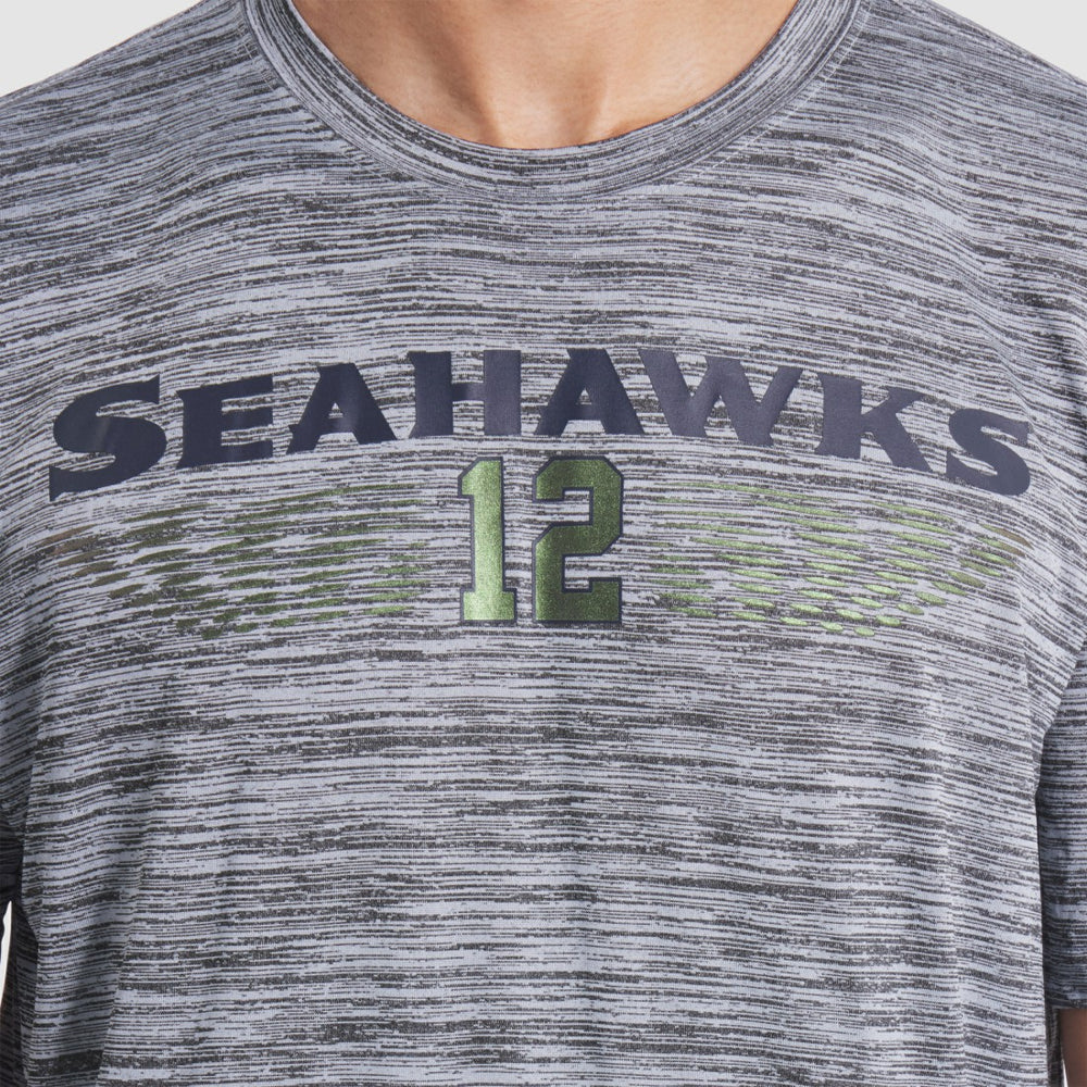 Seattle Seahawks 2025 Rivalries Collection Sideline Velocity Dri-FIT T-Shirt - Wolf Gray - Nike
