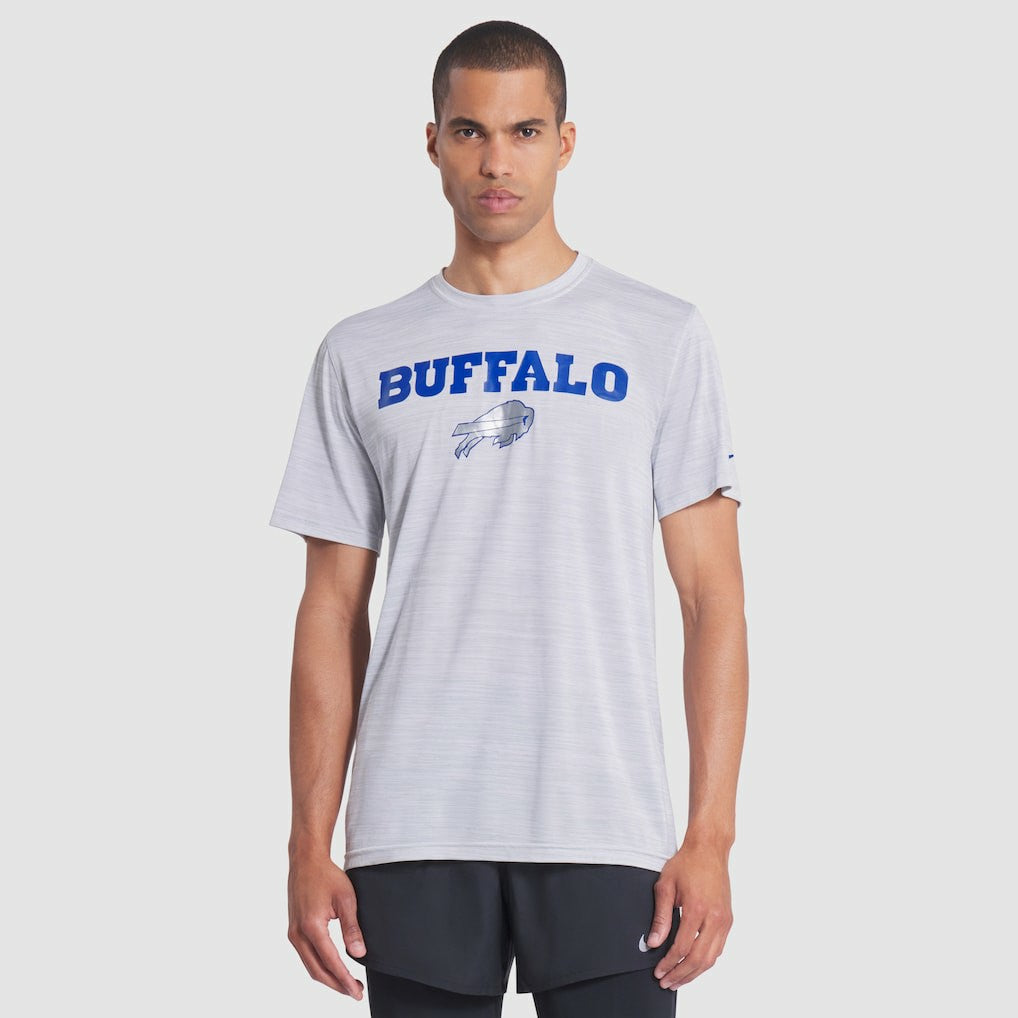 Buffalo Bills 2025 Rivalries Collection Sideline Velocity Dri-FIT T-Shirt - White - Nike