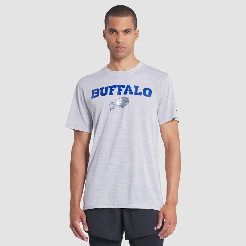 Buffalo Bills 2025 Rivalries Collection Sideline Velocity Dri-FIT T-Shirt - White - Nike