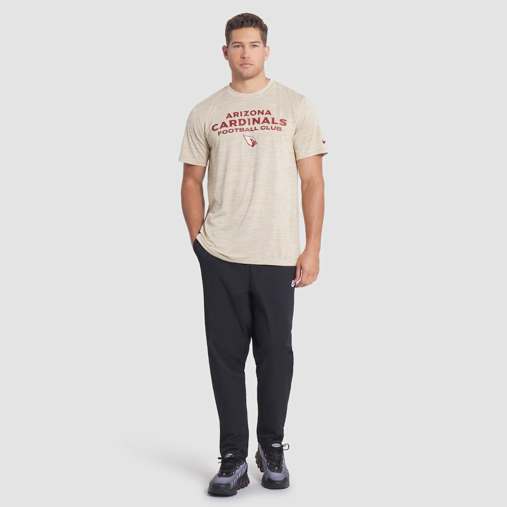 Arizona Cardinals 2025 Rivalries Collection Sideline Velocity Dri-FIT T-Shirt - Natural - Nike