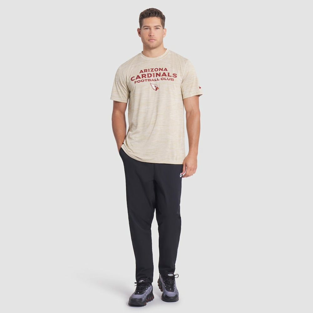 Arizona Cardinals 2025 Rivalries Collection Sideline Velocity Dri-FIT T-Shirt - Natural - Nike