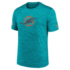 Miami Dolphins 2025 Rivalries Collection Sideline Velocity Dri-FIT T-Shirt - Turbo Green - Nike