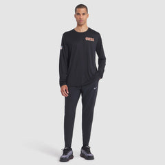 San Francisco 49ers 2025 Rivalries Collection Sideline Legend Dri-FIT Long Sleeve T-Shirt - Black - Nike