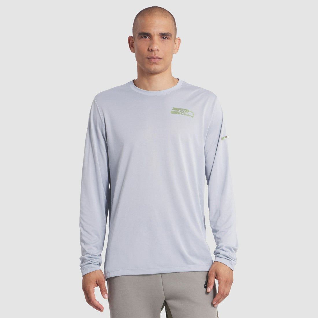 Seattle Seahawks 2025 Rivalries Collection Sideline Legend Dri-FIT Long Sleeve T-Shirt - Wolf Gray - Nike