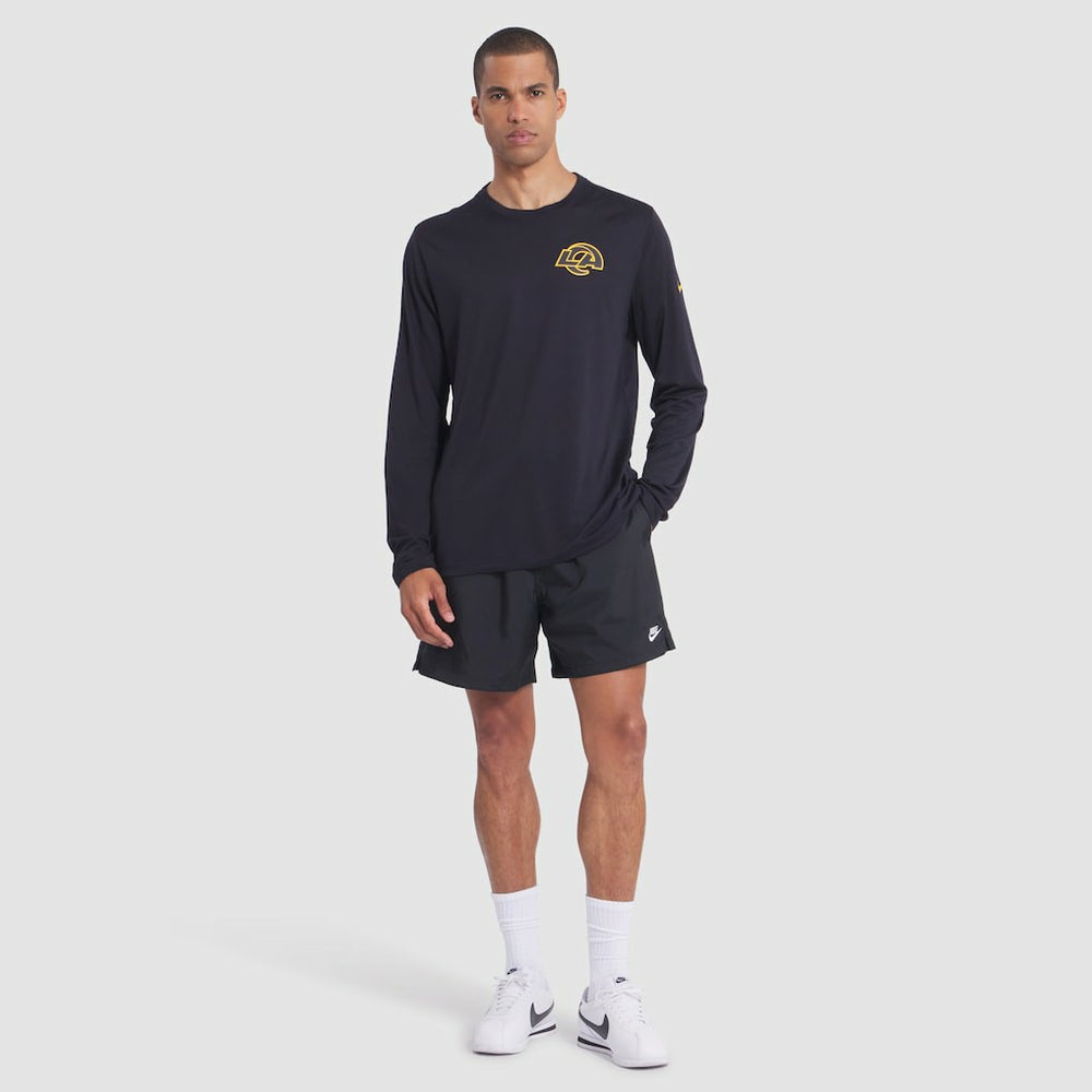 Los Angeles Rams 2025 Rivalries Collection Sideline Legend Dri-FIT Long Sleeve T-Shirt - Midnight Blue - Nike
