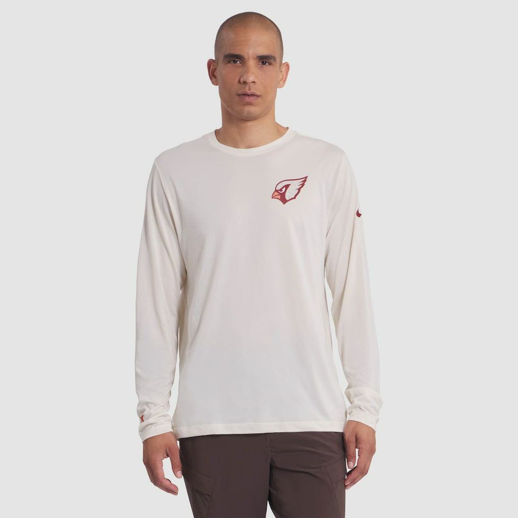 Arizona Cardinals 2025 Rivalries Collection Sideline Legend Dri-FIT Long Sleeve T-Shirt - Natural - Nike
