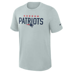 New England Patriots 2025 Rivalries Collection Slub Dri-FIT T-Shirt - Silver - Nike