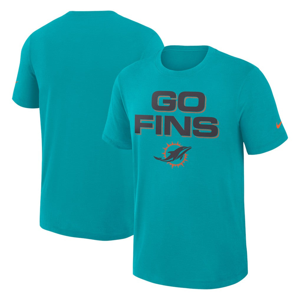 Miami Dolphins 2025 Rivalries Collection Slub Dri-FIT T-Shirt - Turbo Green - Nike