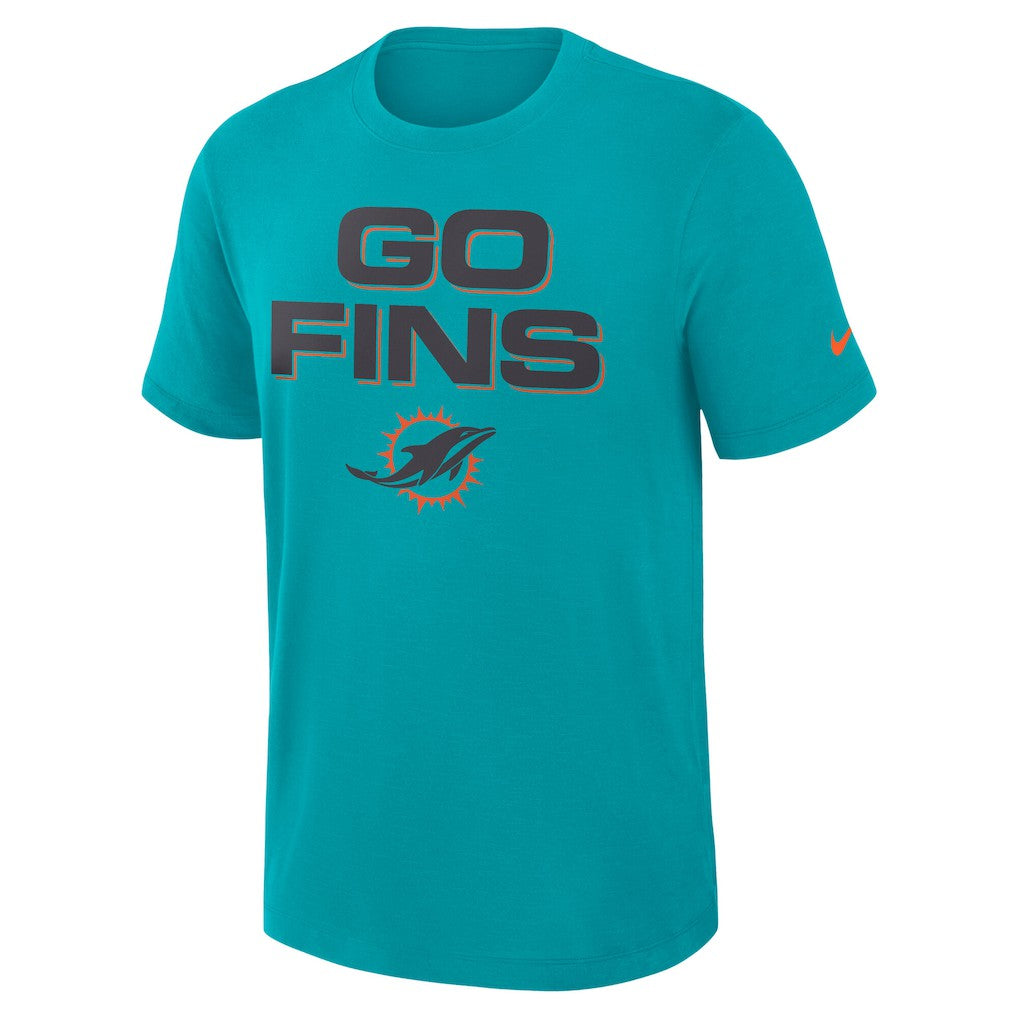 Miami Dolphins 2025 Rivalries Collection Slub Dri-FIT T-Shirt - Turbo Green - Nike
